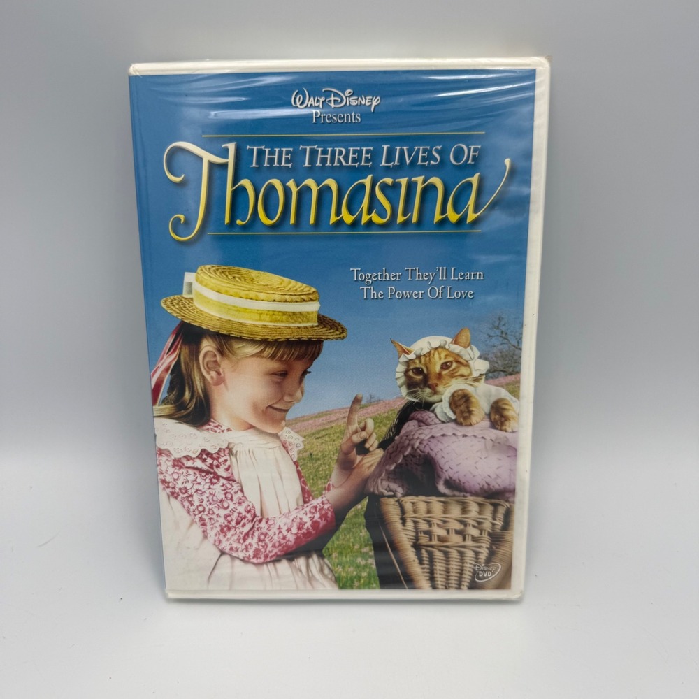 Walt Disney The Three Lives of Thomasina DVD 2004 Family Movie New Sealed